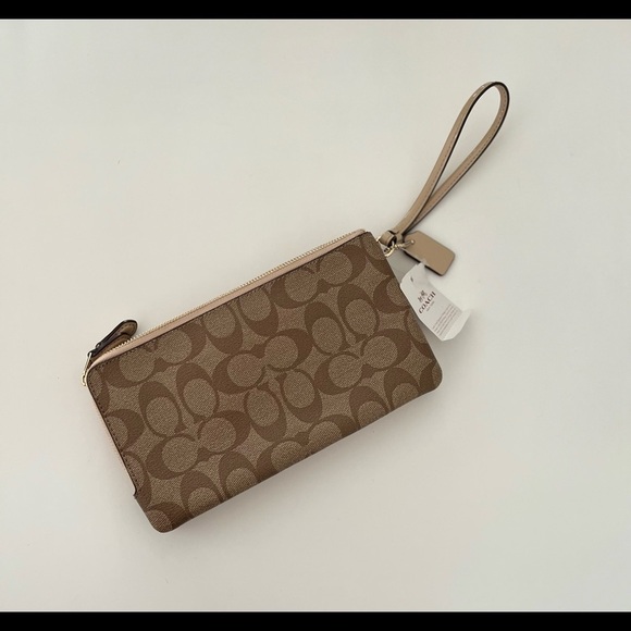 Coach Handbags - Coach NWT double zip wallet/wristlet